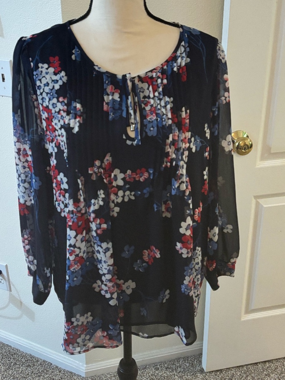 Beautiful floral blouse
